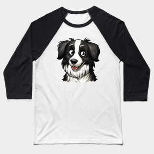 Hello Border Collie Baseball T-Shirt